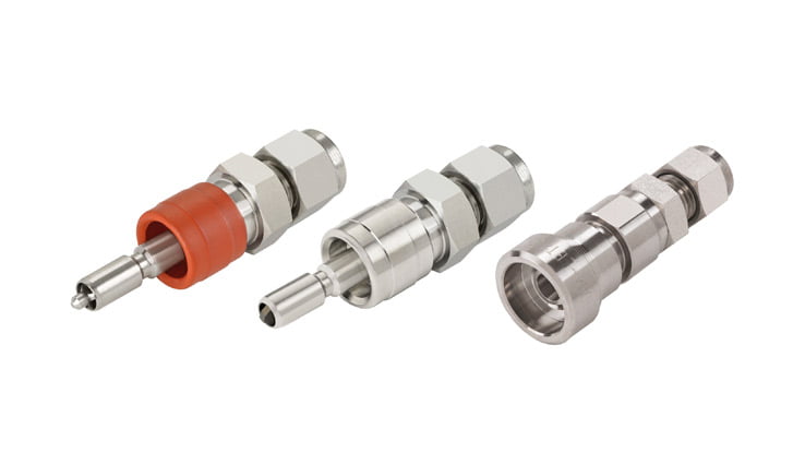 Швидкороз'ємні муфти одностороннє або двостороннє від'єднання