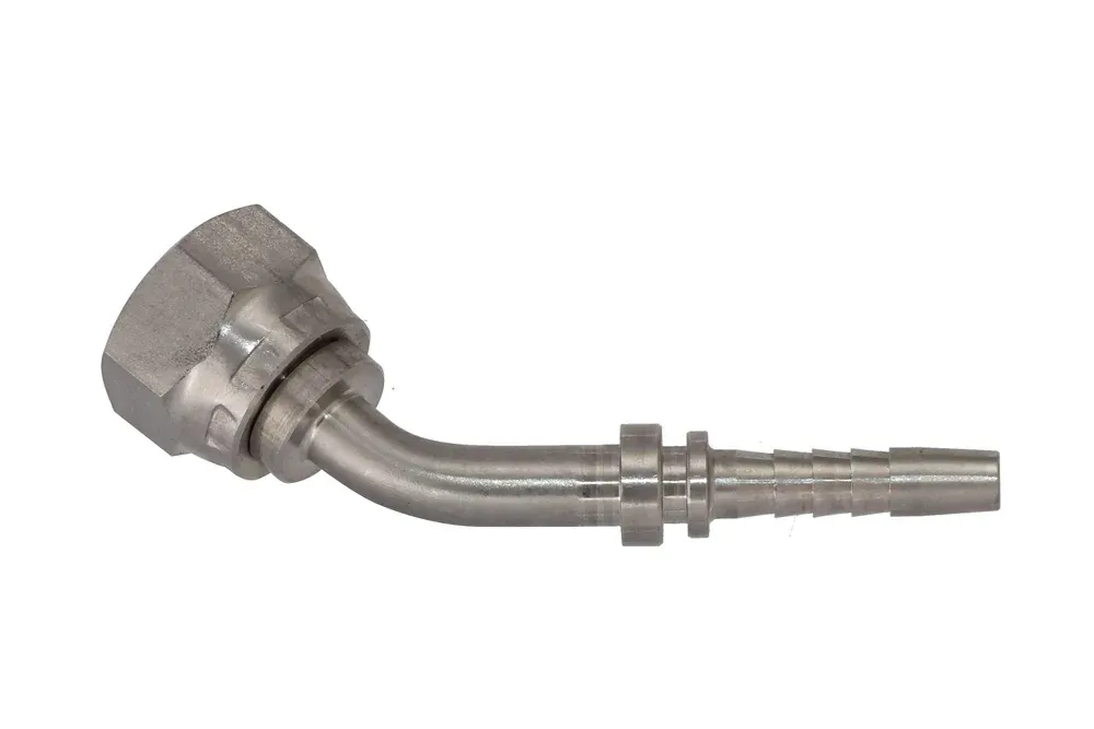 Гідравлічний наконечник DKR 45°, тип ZBW310, сталь AISI 316 (PH)